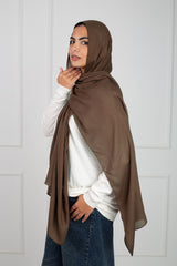 Modal Scarf_ Brown