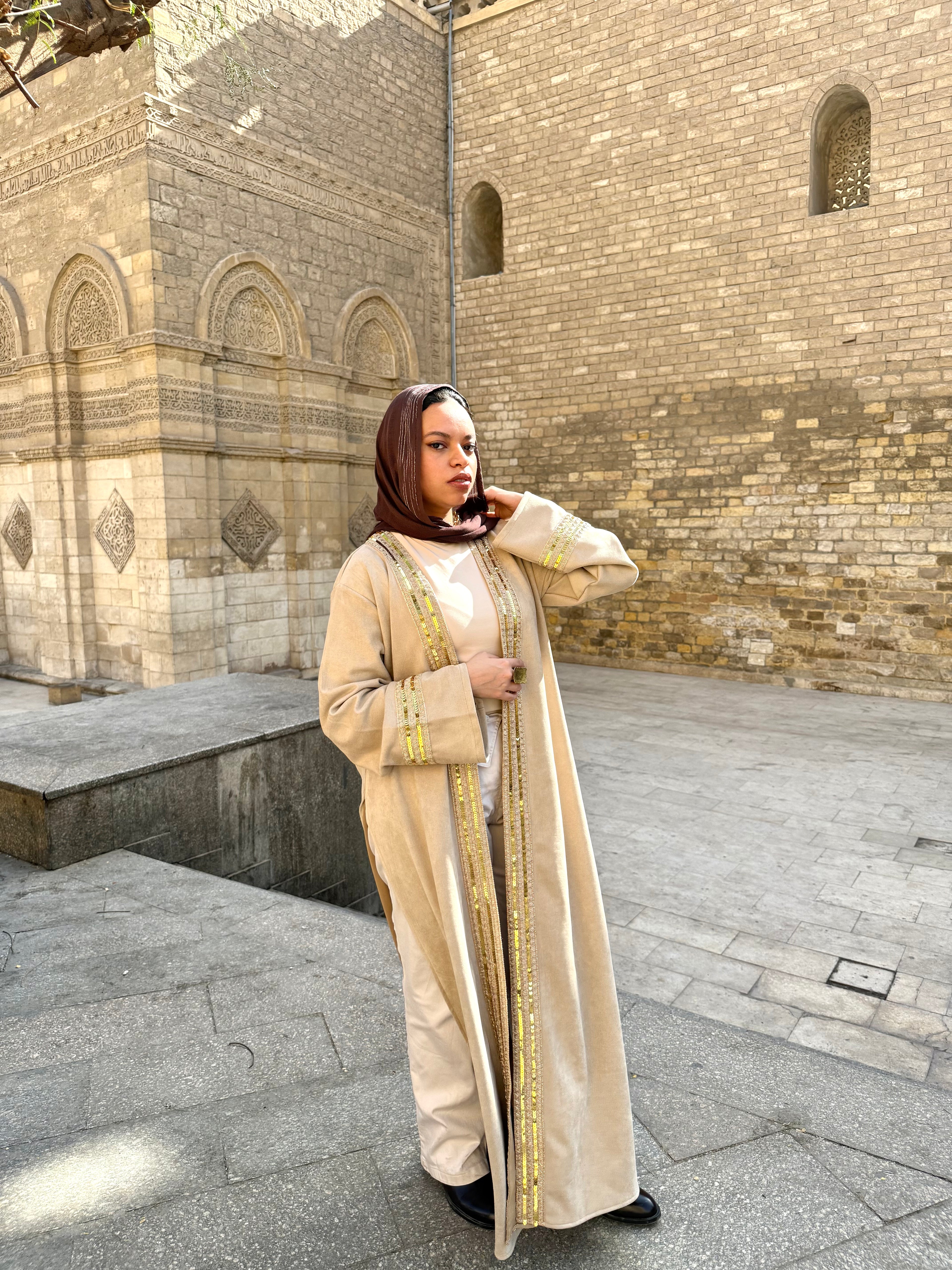 Joud Kaftan - Beige