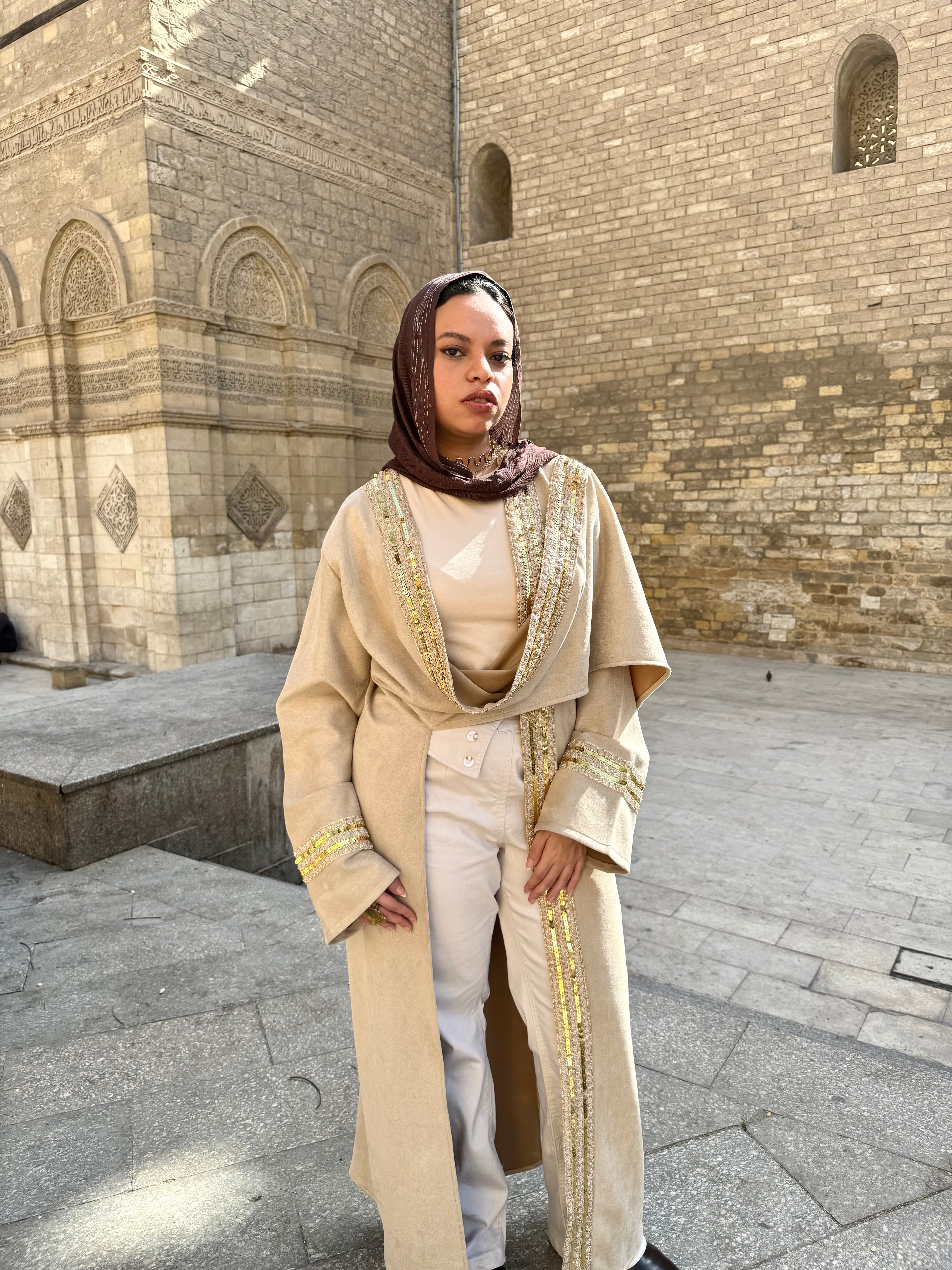 Joud Kaftan - Beige