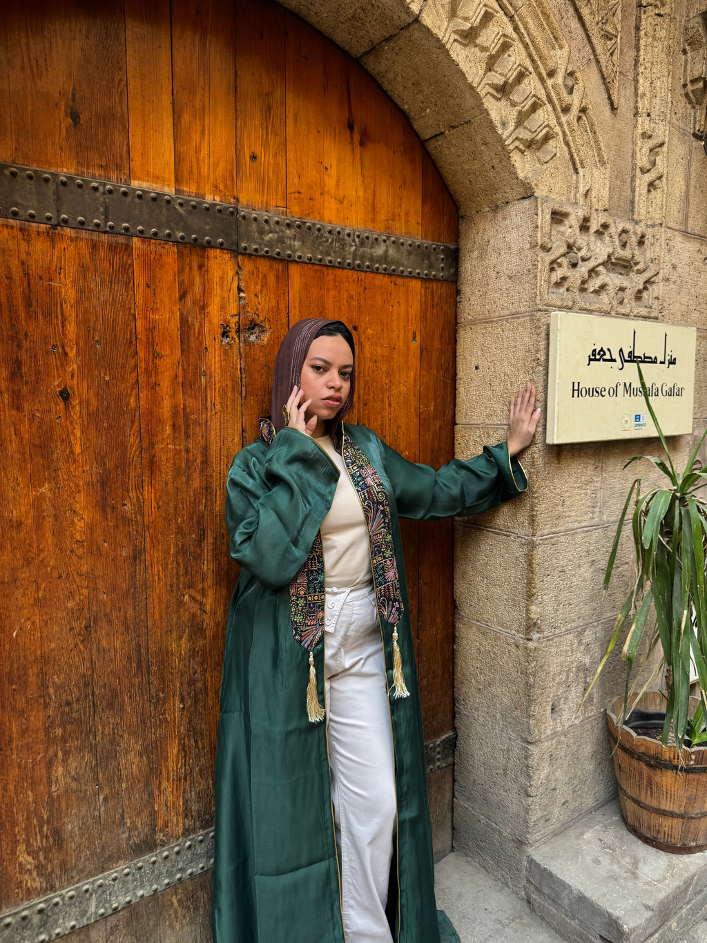 Boho Kaftan - Dark Green