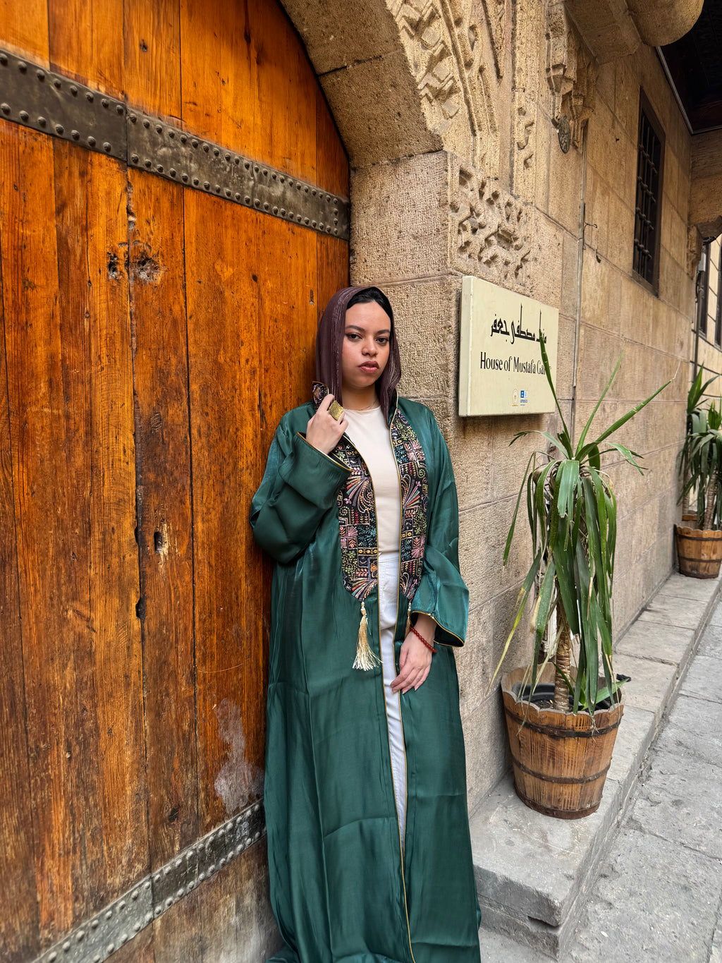 Boho Kaftan - Dark Green