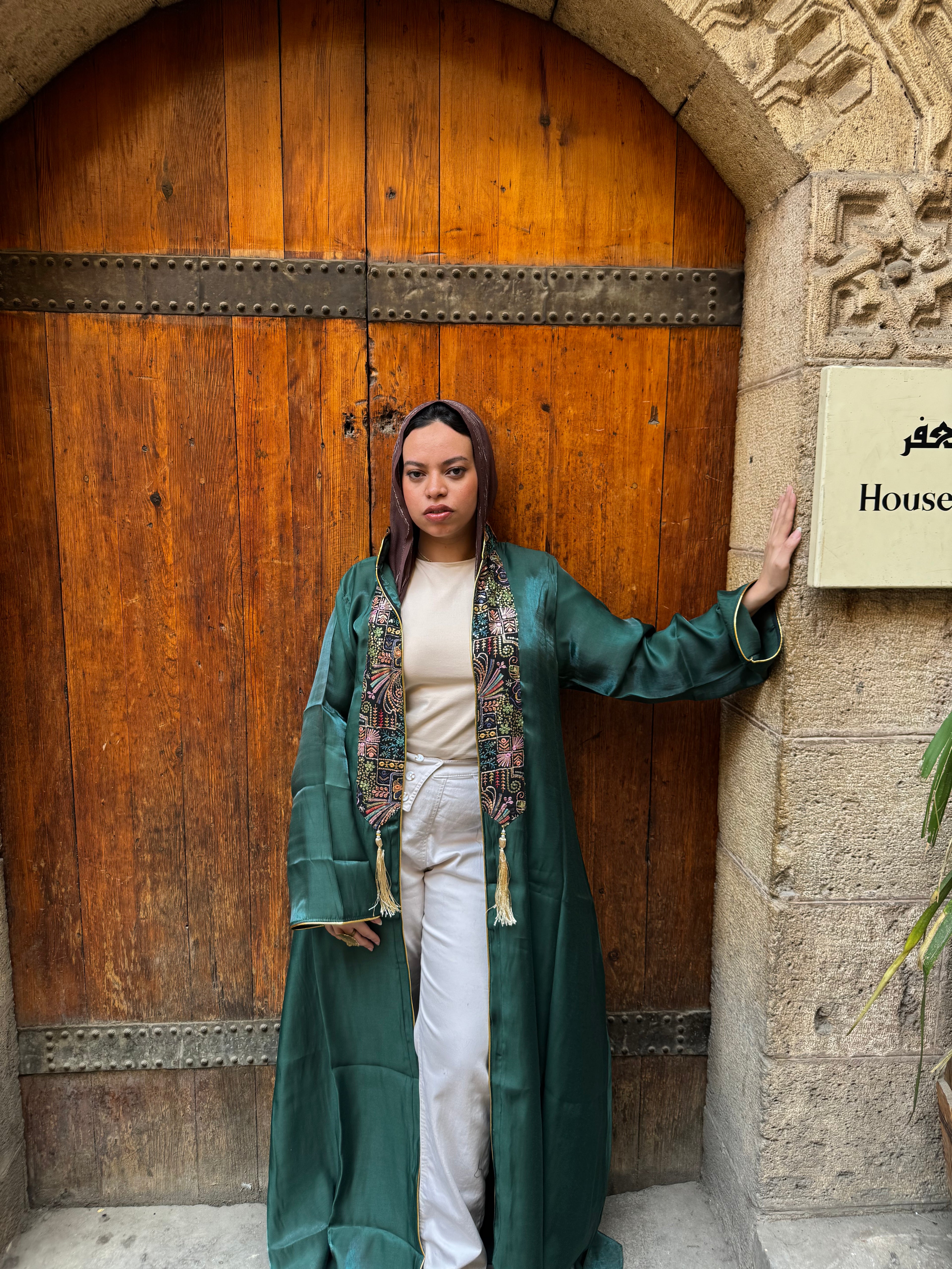 Boho Kaftan - Dark Green