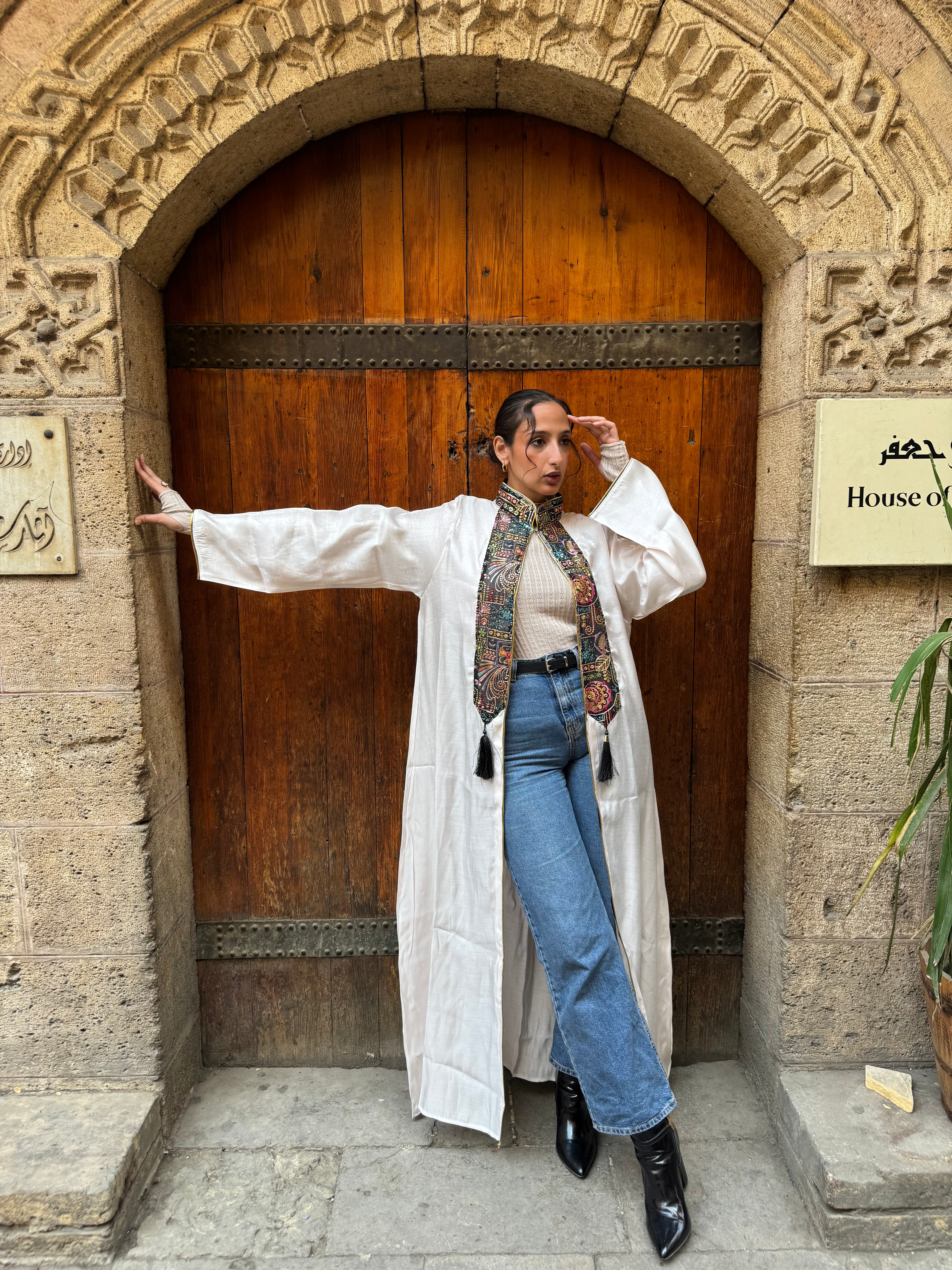 Boho Kaftan - Off White