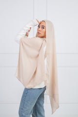 Modal Scarf -light beige soft Stylish for All Seasons | Velda Store 