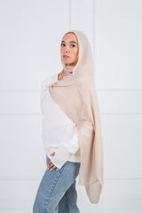 Modal Scarf -light beige soft Stylish for All Seasons | Velda Store 