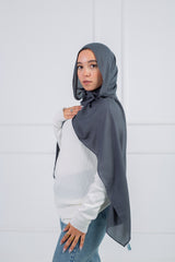 Modal Scarf _ Shadow Gray