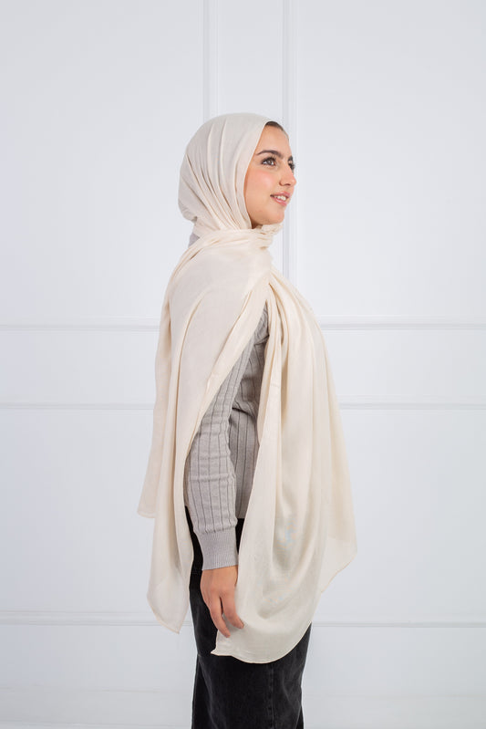 Modal Scarf _Linen Beige