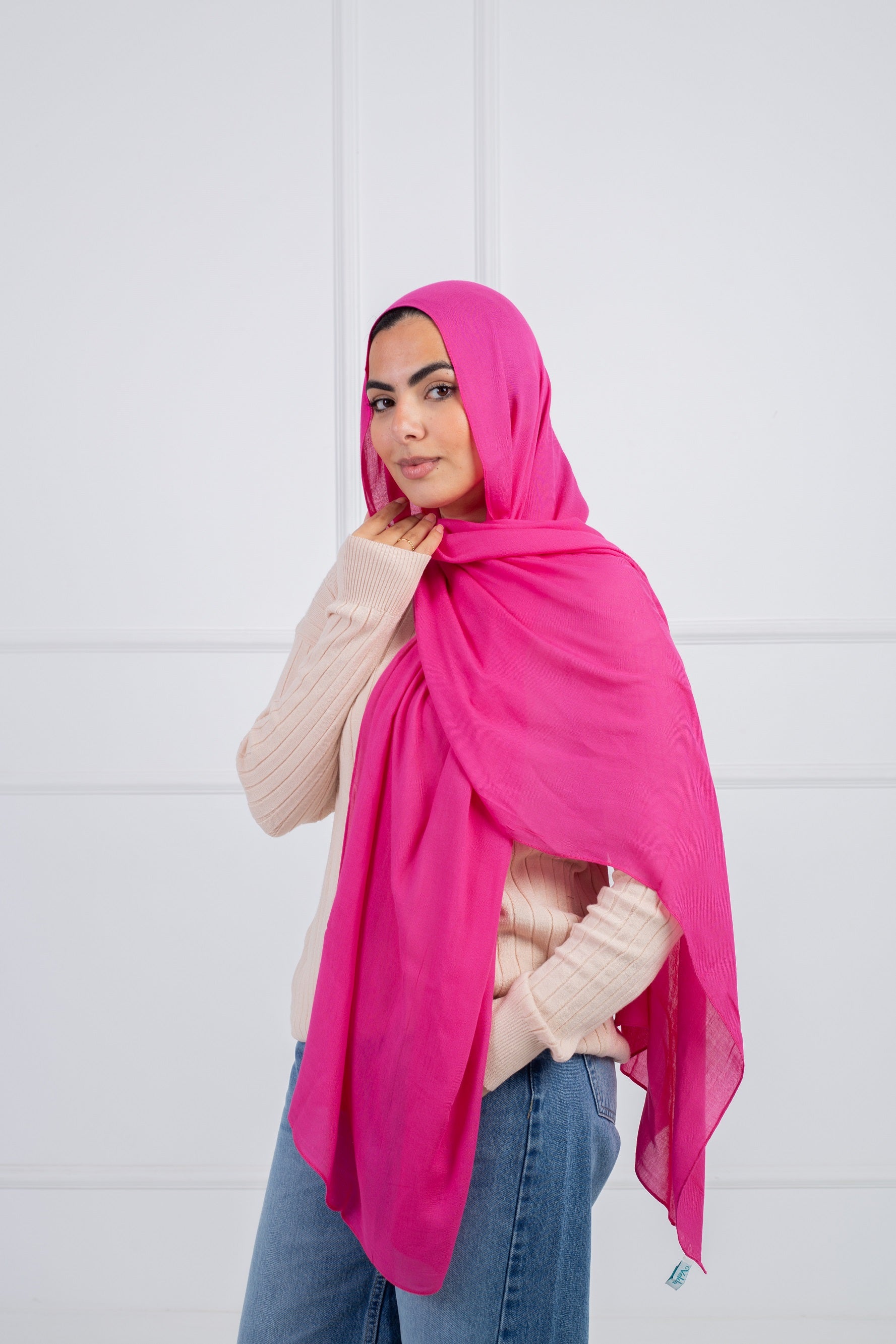 حجاب موَدال _ فوشيا