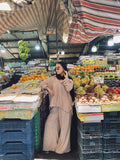 طقم ضبابي _ قهوة