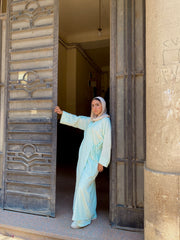 Striped Pant - Mint Green