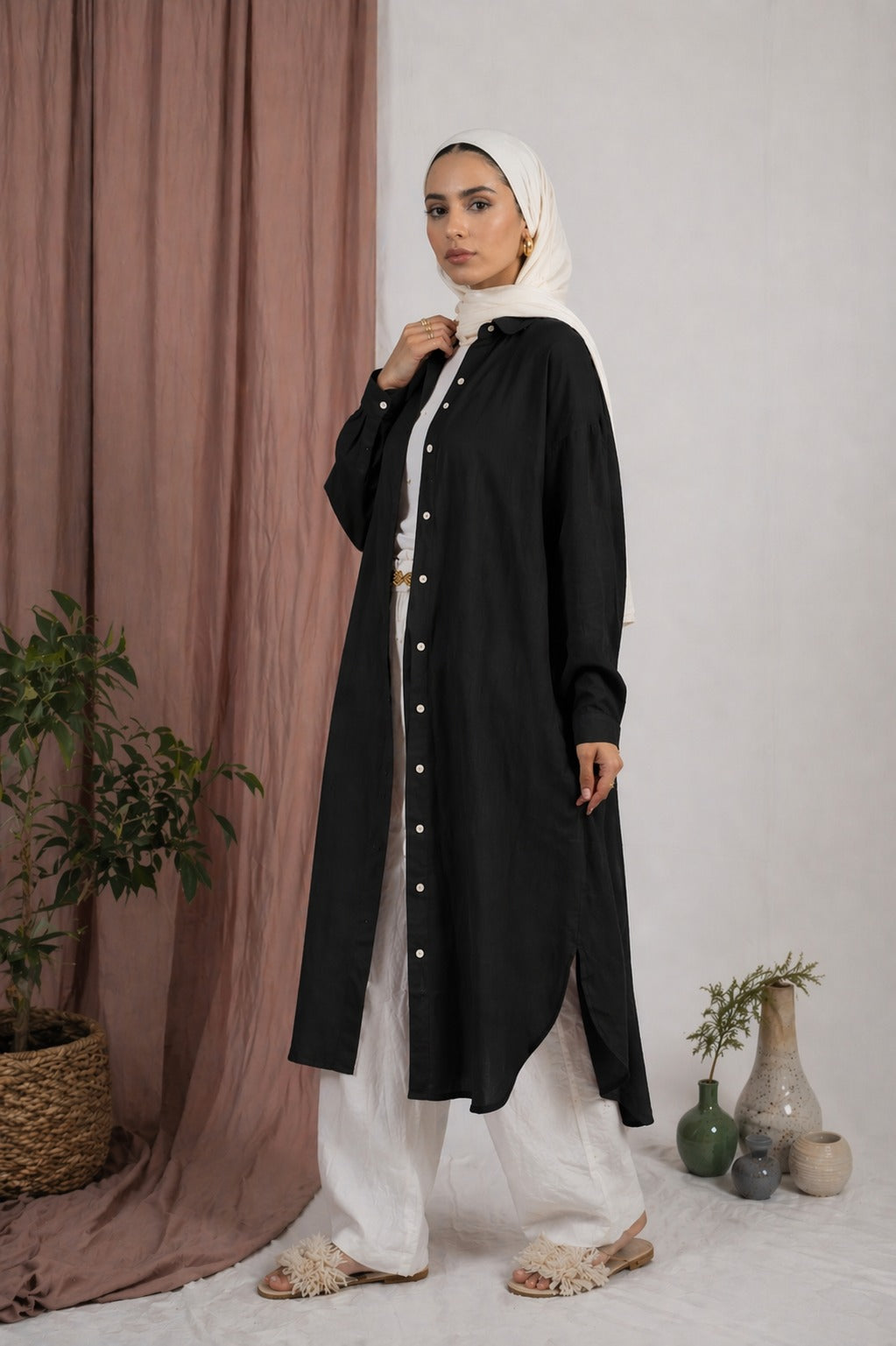 Velda Long Chemise