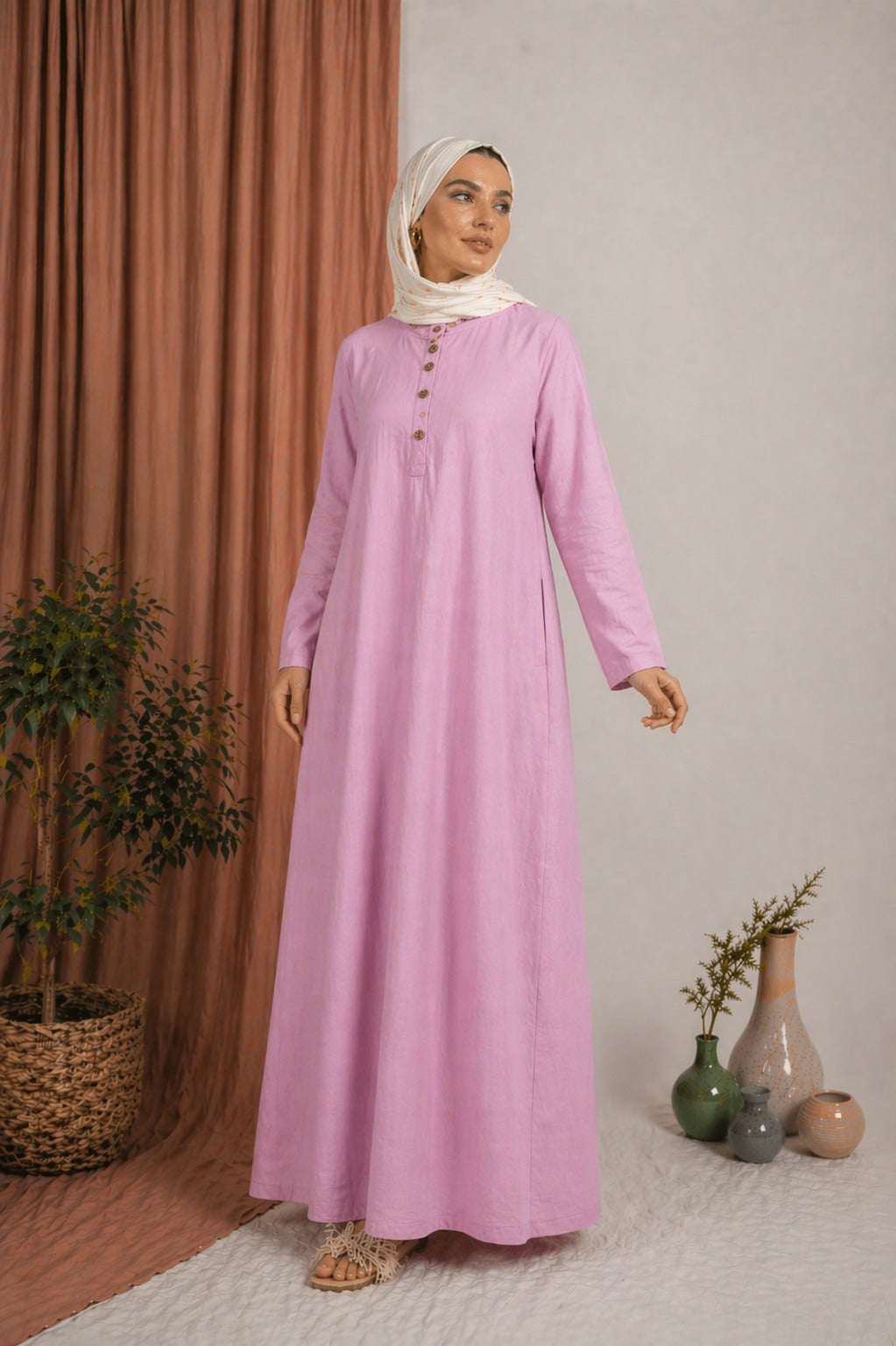 Blush Breeze Dress - Pink