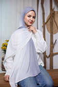 Degrade Scarf - Light Gray