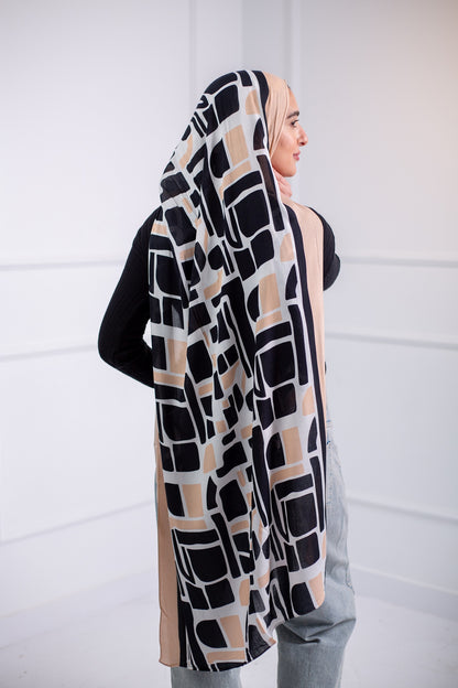 The Printed Cotton Modal Scarf is perfect for all your hangouts, featuring an amazing printed design 12