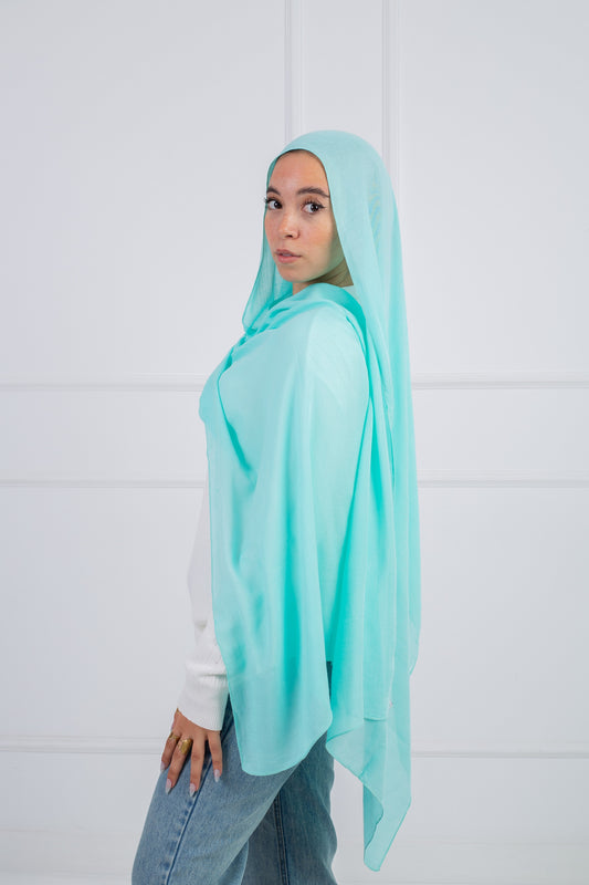 Modal Scarf - Aqua Soft Stylish for All Seasons