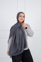Modal Scarf - Dark Gray Soft Stylish for All Seasons | Velda Store 