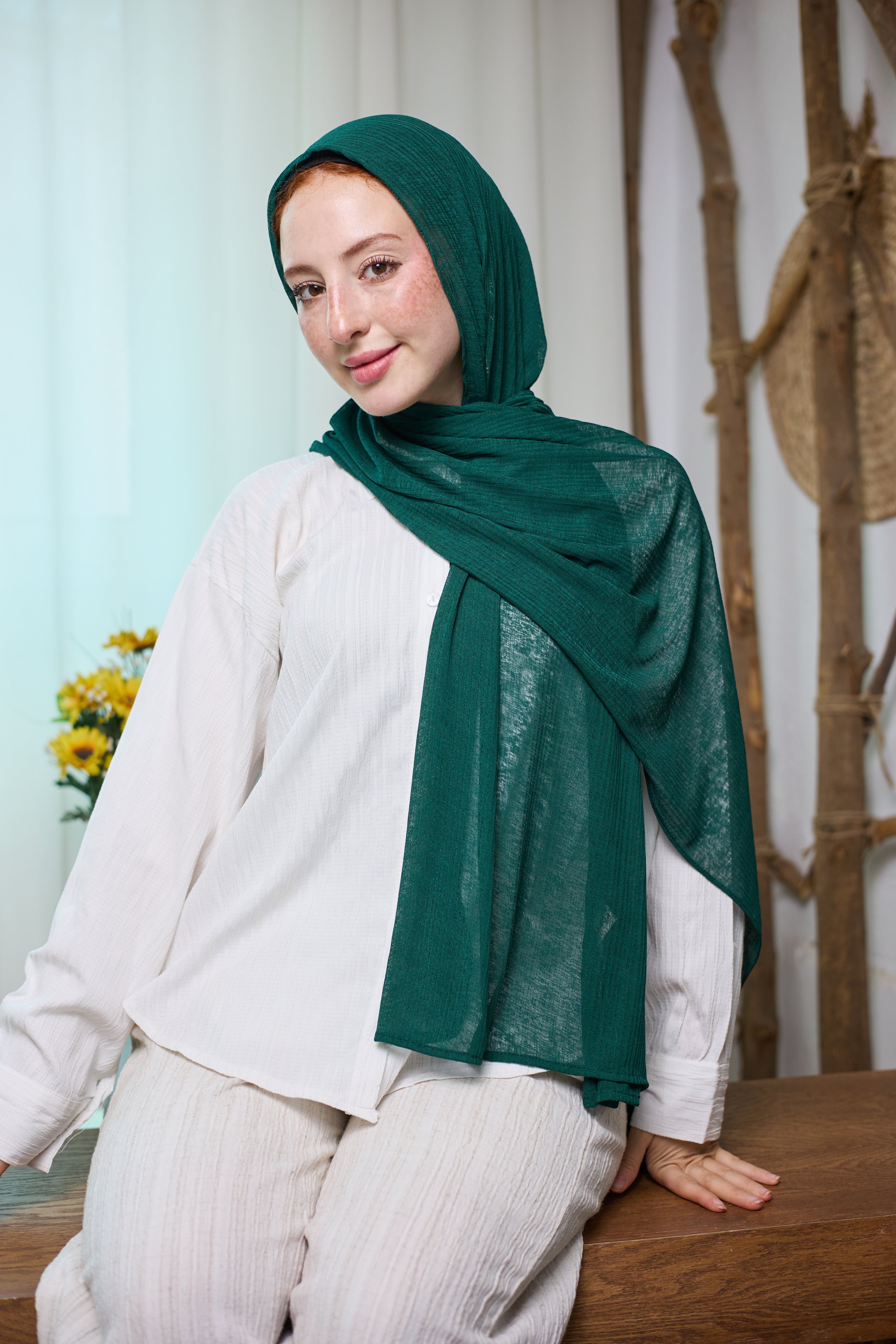 Damas Scarf - Olive