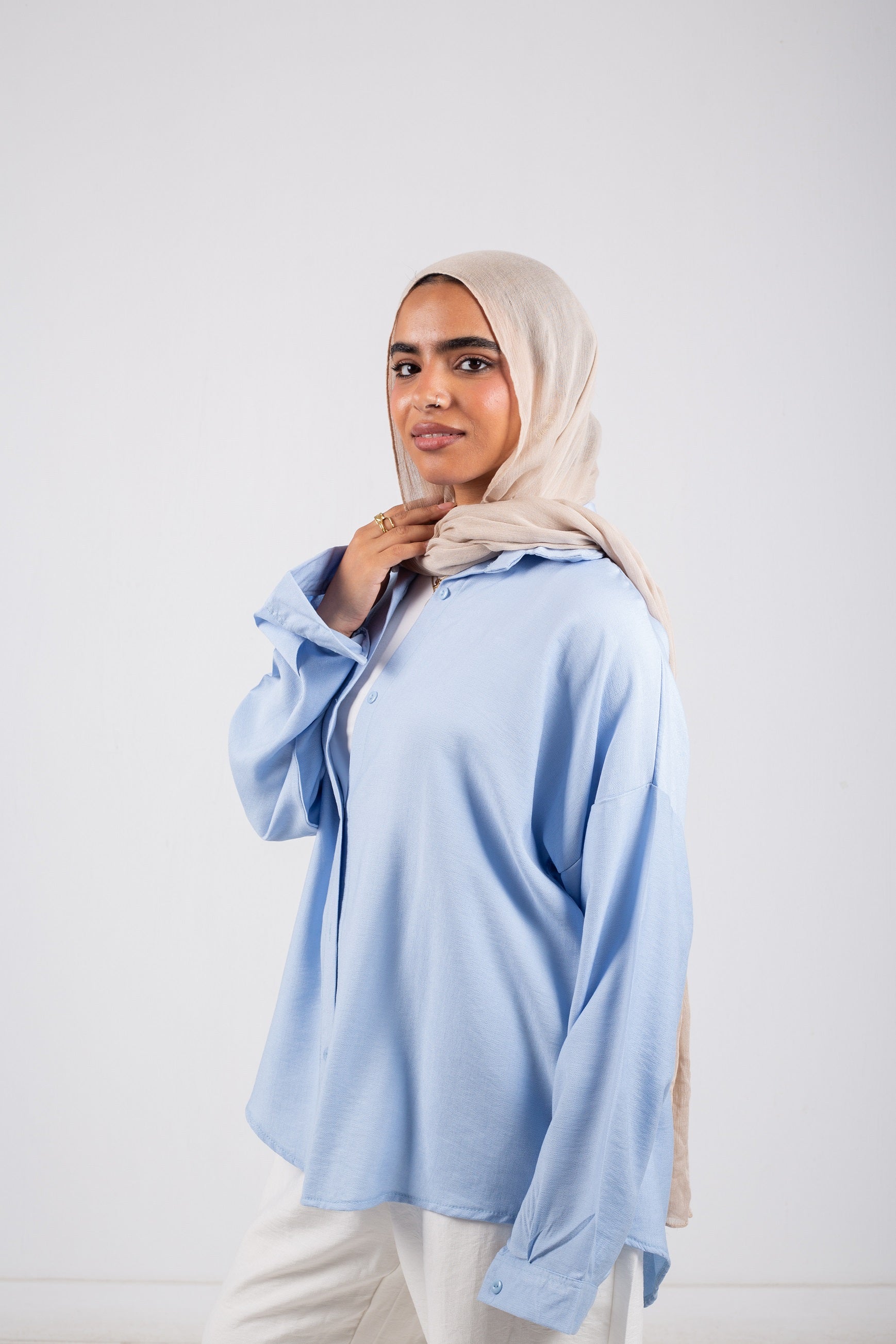 Skyline  Chemise - Baby Blue
