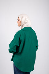 Skyline  Chemise - Dark Green