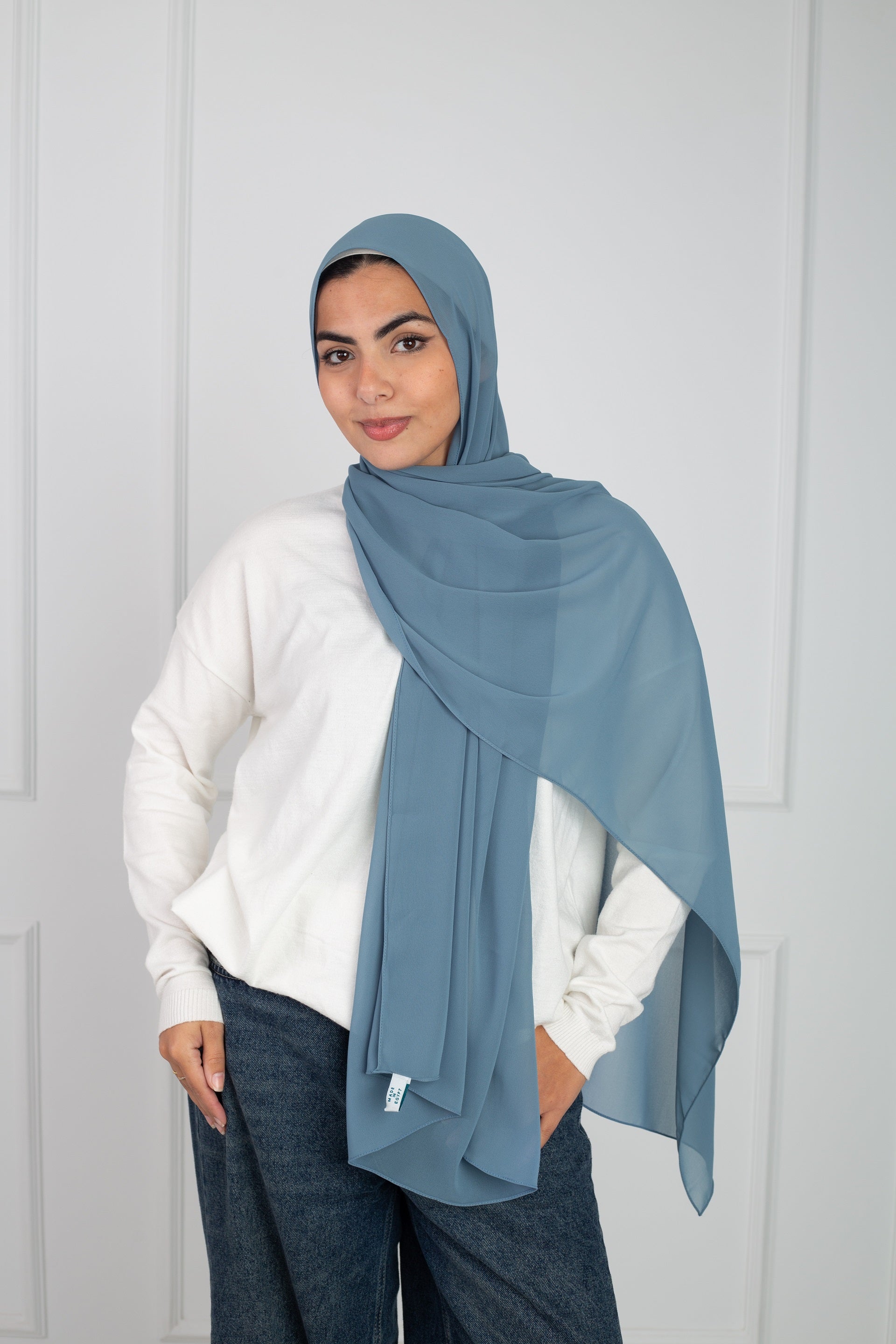 Soft Touch Chiffon Scarf in lightweight fabric from Velda Store