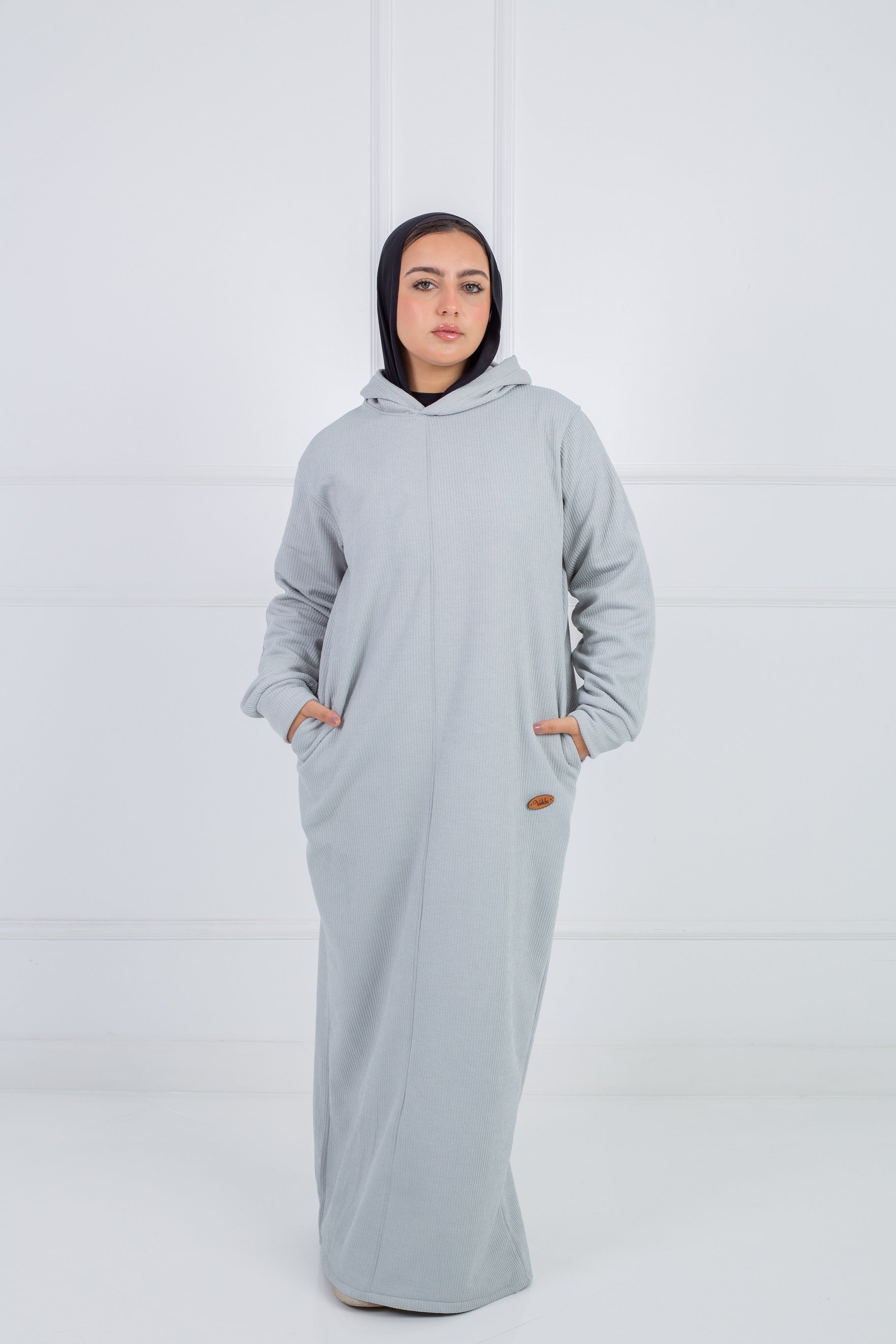 Sweater Dress  Gray - Velda Store