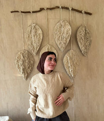 Zig Zag Pullover — Light Beige