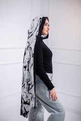 The Printed Cotton Modal Scarf is perfect for all your hangouts, featuring an amazing printed design.