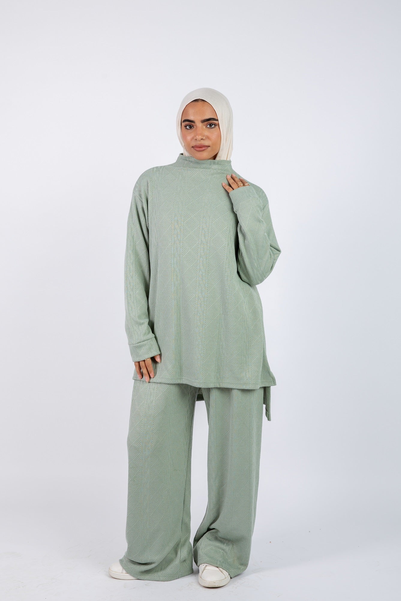 Zigzag Set _ Mint Green