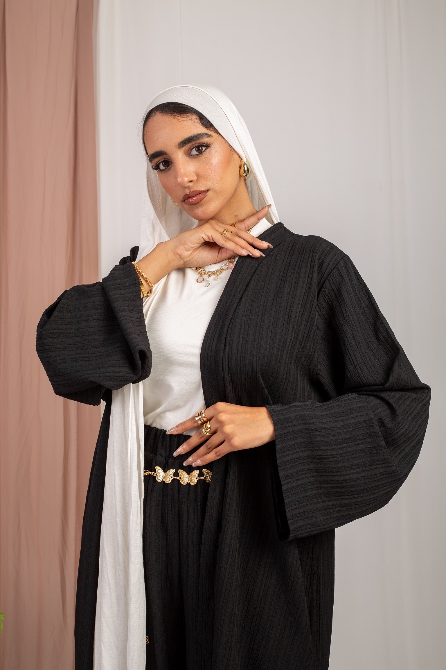 Cardigan Set _ Black